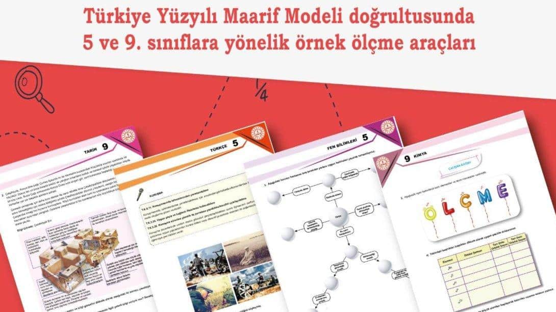 YENİ MÜFREDATA UYGUN YENİ ÖRNEK ÖLÇME ARAÇLARI YAYIMLANDI